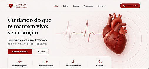 Preview do projeto Cardiologia