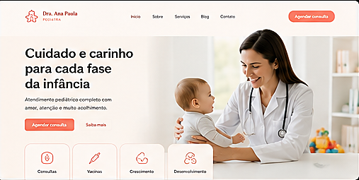Preview do projeto Pediatria